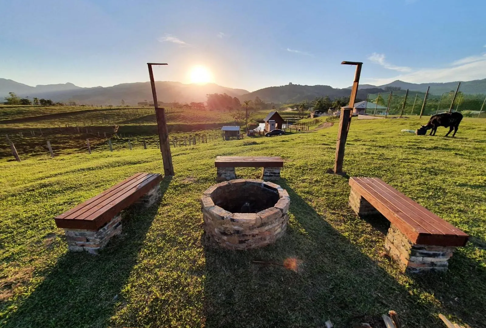 Villa Chale Rustico Com Hidromassagem E Piscina à Imarui Brésil